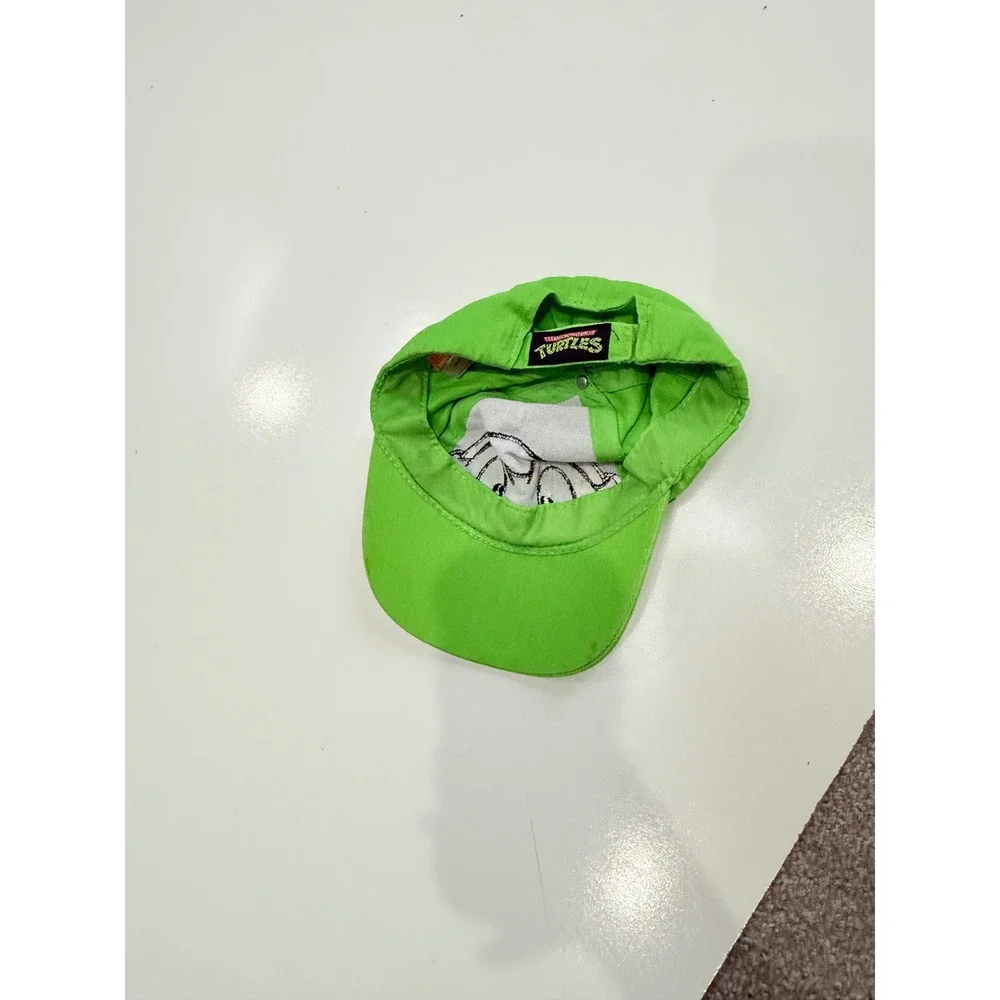 Nickelodeon TMNT Leonardo Green Baseball Hat Youth Adjustable Strap Cap